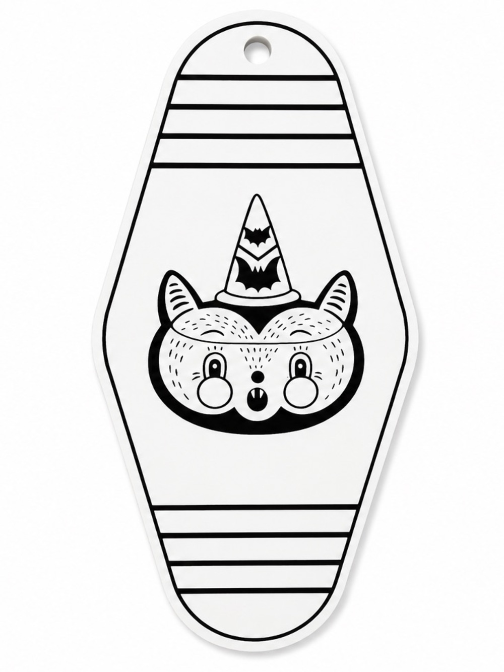 2/$25 Johanna Parker Inspired Halloween Fox Motel Keychain Spooky